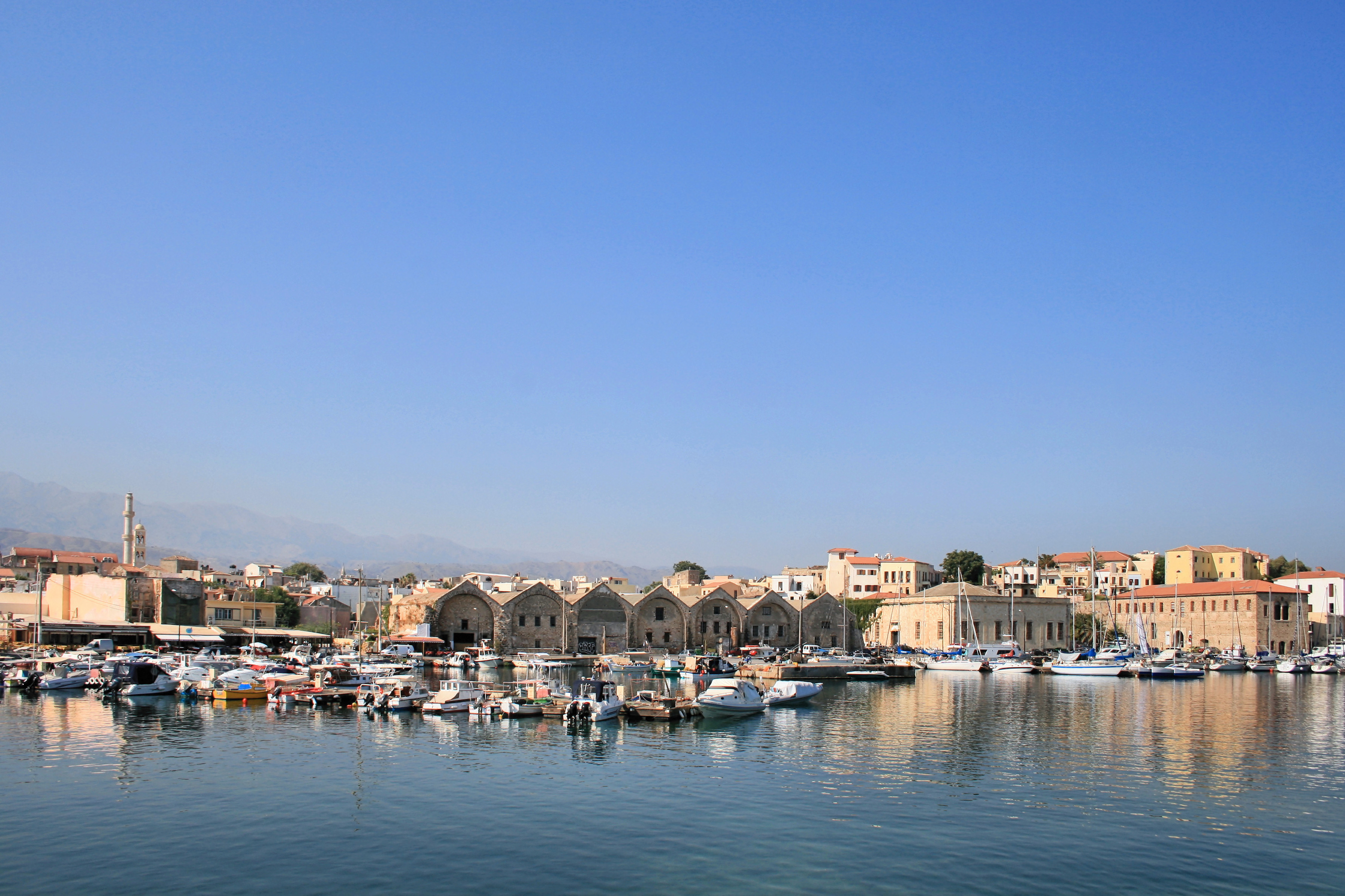 Der venezianische Hafen von Chania