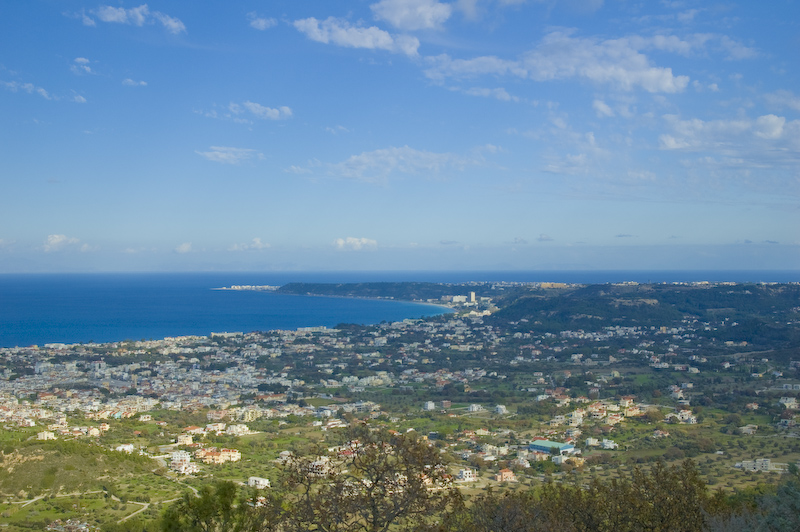 Blick auf Ialysos
